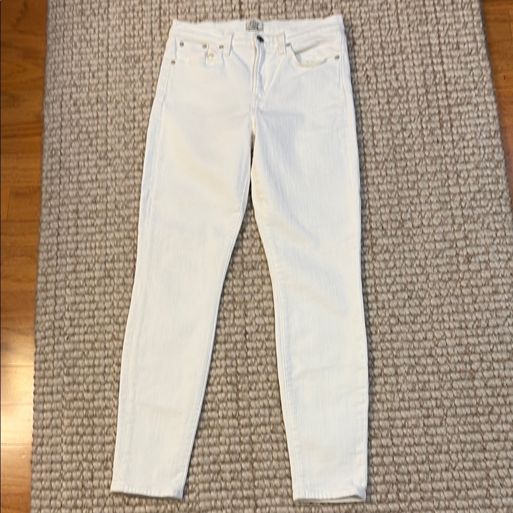 J. Crew White Skinny Jeans